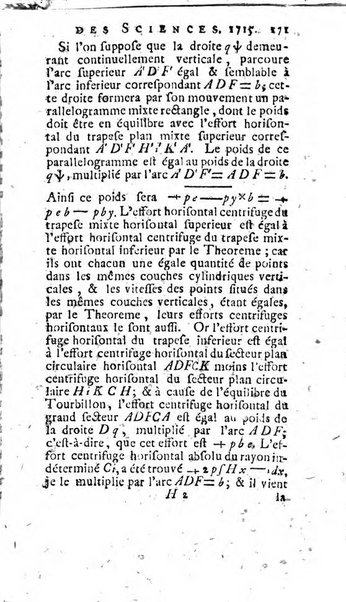 Histoire de l'Académie royale des sciences avec les Mémoires de mathematique & de physique, pour la même année, tires des registres de cette Académie.