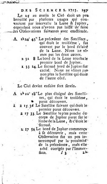 Histoire de l'Académie royale des sciences avec les Mémoires de mathematique & de physique, pour la même année, tires des registres de cette Académie.