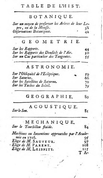 Histoire de l'Académie royale des sciences avec les Mémoires de mathematique & de physique, pour la même année, tires des registres de cette Académie.