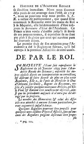 Histoire de l'Académie royale des sciences avec les Mémoires de mathematique & de physique, pour la même année, tires des registres de cette Académie.