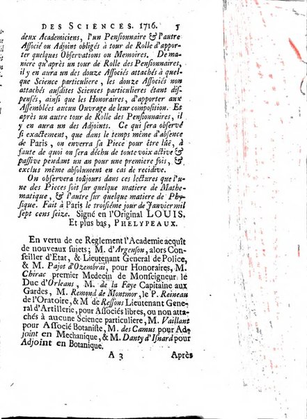 Histoire de l'Académie royale des sciences avec les Mémoires de mathematique & de physique, pour la même année, tires des registres de cette Académie.