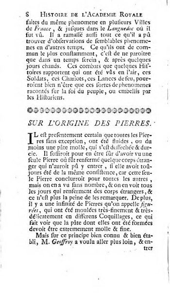 Histoire de l'Académie royale des sciences avec les Mémoires de mathematique & de physique, pour la même année, tires des registres de cette Académie.