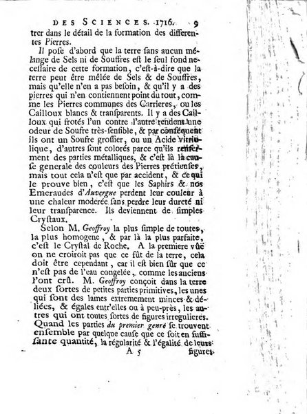 Histoire de l'Académie royale des sciences avec les Mémoires de mathematique & de physique, pour la même année, tires des registres de cette Académie.