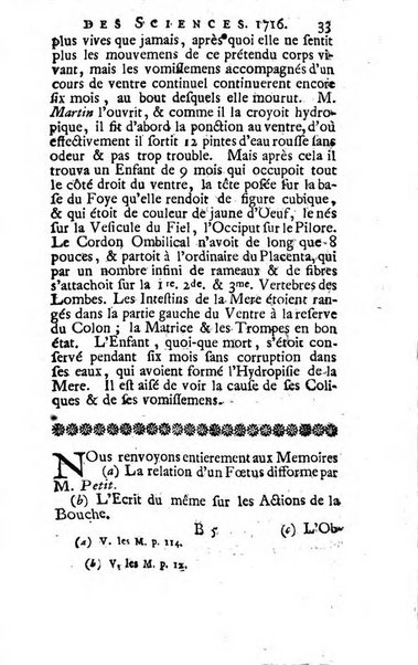 Histoire de l'Académie royale des sciences avec les Mémoires de mathematique & de physique, pour la même année, tires des registres de cette Académie.