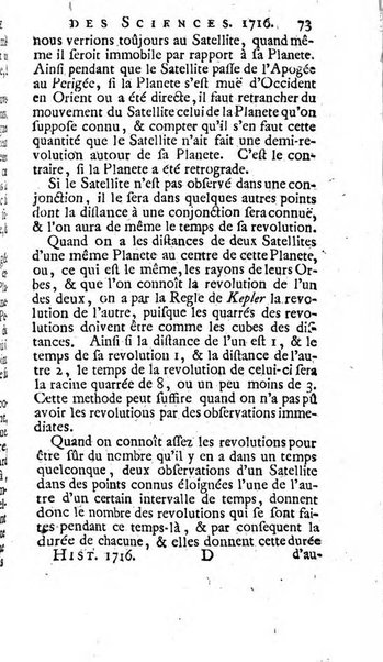 Histoire de l'Académie royale des sciences avec les Mémoires de mathematique & de physique, pour la même année, tires des registres de cette Académie.