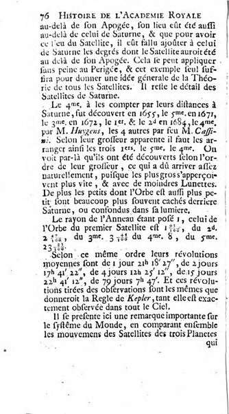 Histoire de l'Académie royale des sciences avec les Mémoires de mathematique & de physique, pour la même année, tires des registres de cette Académie.