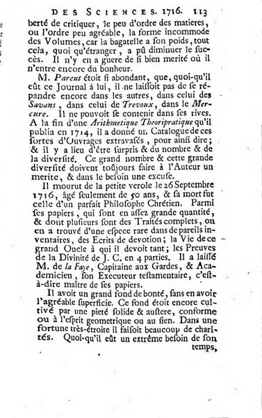 Histoire de l'Académie royale des sciences avec les Mémoires de mathematique & de physique, pour la même année, tires des registres de cette Académie.