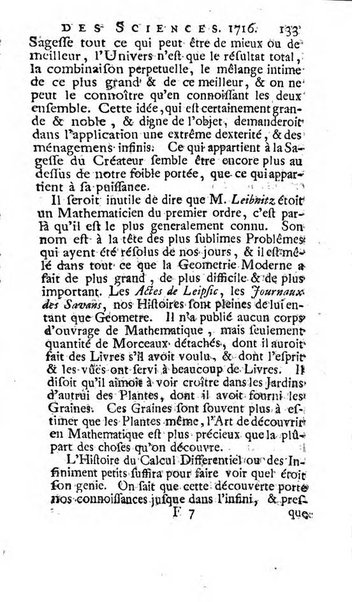 Histoire de l'Académie royale des sciences avec les Mémoires de mathematique & de physique, pour la même année, tires des registres de cette Académie.