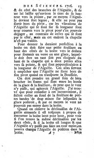 Histoire de l'Académie royale des sciences avec les Mémoires de mathematique & de physique, pour la même année, tires des registres de cette Académie.