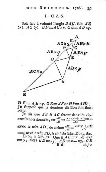 Histoire de l'Académie royale des sciences avec les Mémoires de mathematique & de physique, pour la même année, tires des registres de cette Académie.