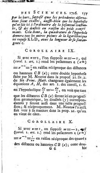 Histoire de l'Académie royale des sciences avec les Mémoires de mathematique & de physique, pour la même année, tires des registres de cette Académie.