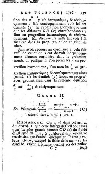 Histoire de l'Académie royale des sciences avec les Mémoires de mathematique & de physique, pour la même année, tires des registres de cette Académie.