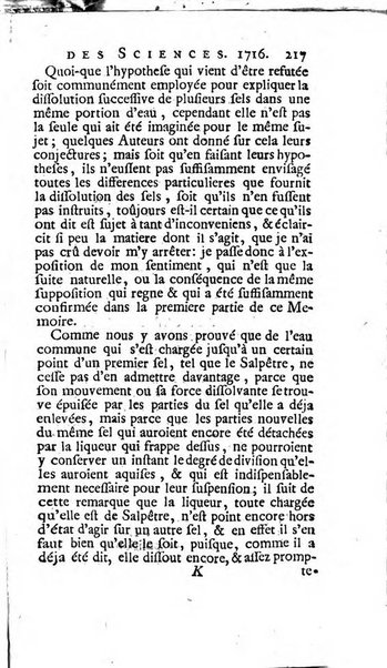 Histoire de l'Académie royale des sciences avec les Mémoires de mathematique & de physique, pour la même année, tires des registres de cette Académie.