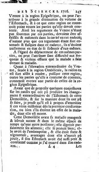 Histoire de l'Académie royale des sciences avec les Mémoires de mathematique & de physique, pour la même année, tires des registres de cette Académie.