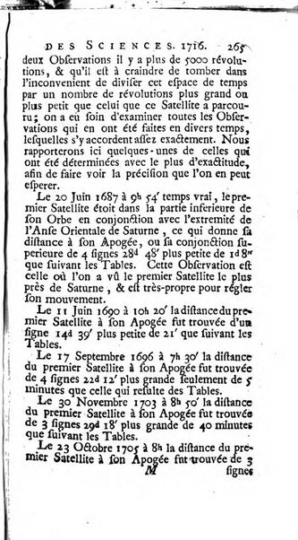 Histoire de l'Académie royale des sciences avec les Mémoires de mathematique & de physique, pour la même année, tires des registres de cette Académie.