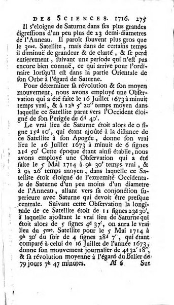 Histoire de l'Académie royale des sciences avec les Mémoires de mathematique & de physique, pour la même année, tires des registres de cette Académie.