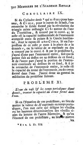 Histoire de l'Académie royale des sciences avec les Mémoires de mathematique & de physique, pour la même année, tires des registres de cette Académie.