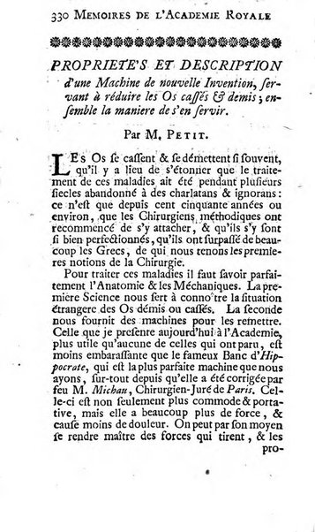 Histoire de l'Académie royale des sciences avec les Mémoires de mathematique & de physique, pour la même année, tires des registres de cette Académie.