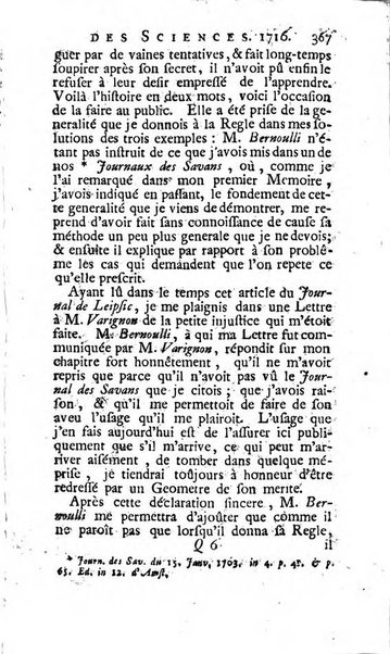 Histoire de l'Académie royale des sciences avec les Mémoires de mathematique & de physique, pour la même année, tires des registres de cette Académie.