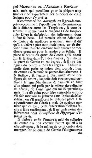 Histoire de l'Académie royale des sciences avec les Mémoires de mathematique & de physique, pour la même année, tires des registres de cette Académie.