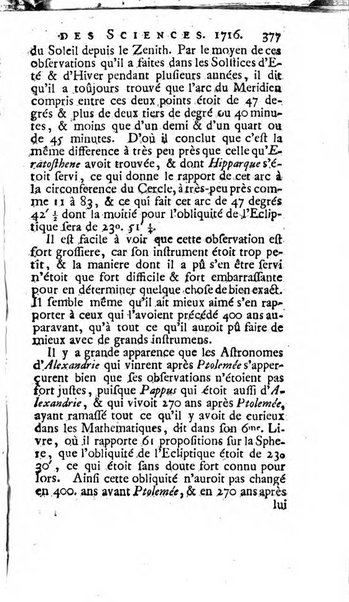 Histoire de l'Académie royale des sciences avec les Mémoires de mathematique & de physique, pour la même année, tires des registres de cette Académie.