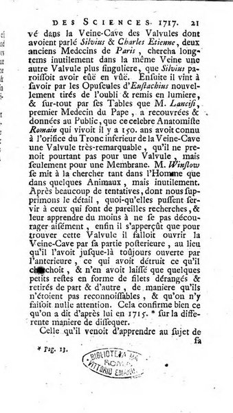 Histoire de l'Académie royale des sciences avec les Mémoires de mathematique & de physique, pour la même année, tires des registres de cette Académie.