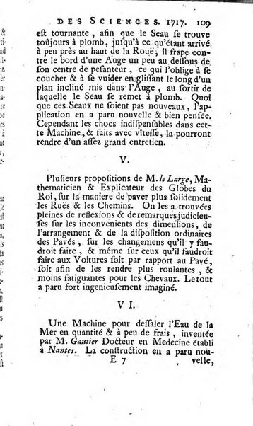 Histoire de l'Académie royale des sciences avec les Mémoires de mathematique & de physique, pour la même année, tires des registres de cette Académie.