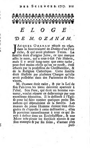 Histoire de l'Académie royale des sciences avec les Mémoires de mathematique & de physique, pour la même année, tires des registres de cette Académie.