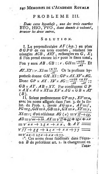 Histoire de l'Académie royale des sciences avec les Mémoires de mathematique & de physique, pour la même année, tires des registres de cette Académie.