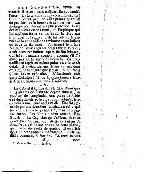 Histoire de l'Académie royale des sciences avec les Mémoires de mathematique & de physique, pour la même année, tires des registres de cette Académie.