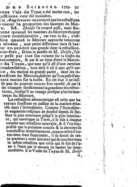 Histoire de l'Académie royale des sciences avec les Mémoires de mathematique & de physique, pour la même année, tires des registres de cette Académie.