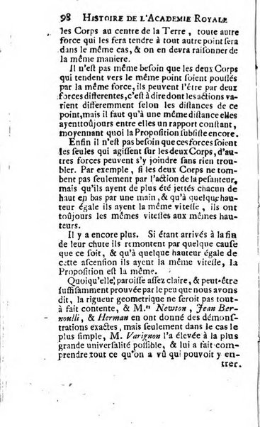 Histoire de l'Académie royale des sciences avec les Mémoires de mathematique & de physique, pour la même année, tires des registres de cette Académie.