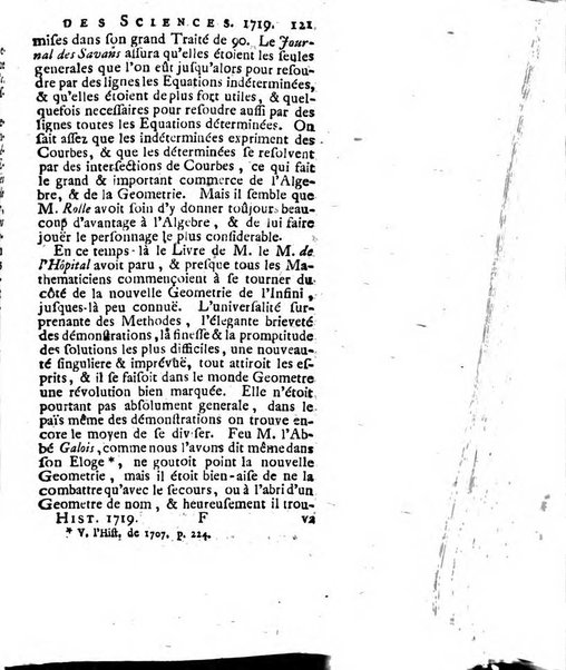 Histoire de l'Académie royale des sciences avec les Mémoires de mathematique & de physique, pour la même année, tires des registres de cette Académie.