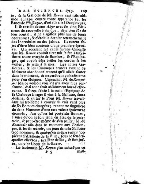 Histoire de l'Académie royale des sciences avec les Mémoires de mathematique & de physique, pour la même année, tires des registres de cette Académie.