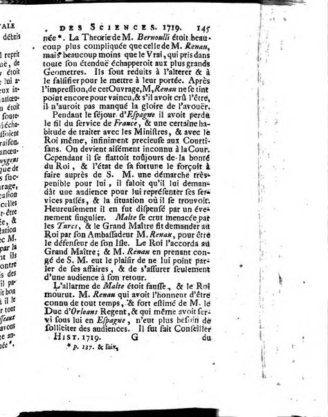 Histoire de l'Académie royale des sciences avec les Mémoires de mathematique & de physique, pour la même année, tires des registres de cette Académie.