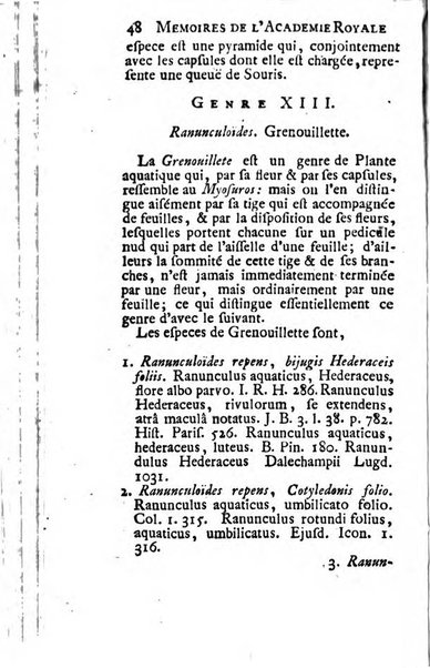 Histoire de l'Académie royale des sciences avec les Mémoires de mathematique & de physique, pour la même année, tires des registres de cette Académie.