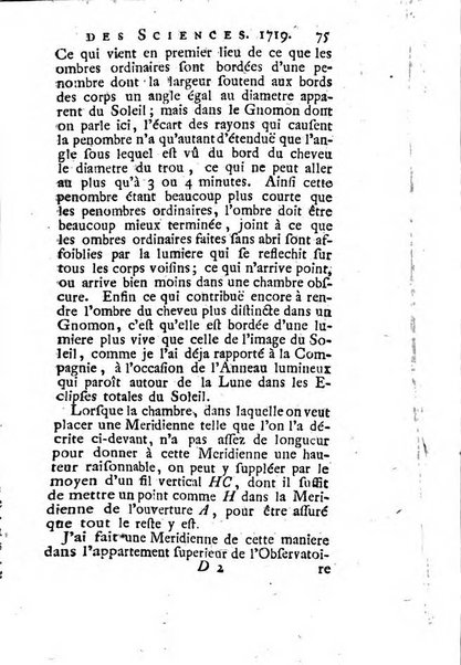 Histoire de l'Académie royale des sciences avec les Mémoires de mathematique & de physique, pour la même année, tires des registres de cette Académie.