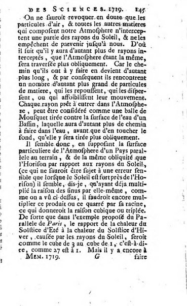 Histoire de l'Académie royale des sciences avec les Mémoires de mathematique & de physique, pour la même année, tires des registres de cette Académie.