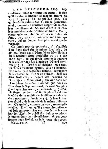 Histoire de l'Académie royale des sciences avec les Mémoires de mathematique & de physique, pour la même année, tires des registres de cette Académie.