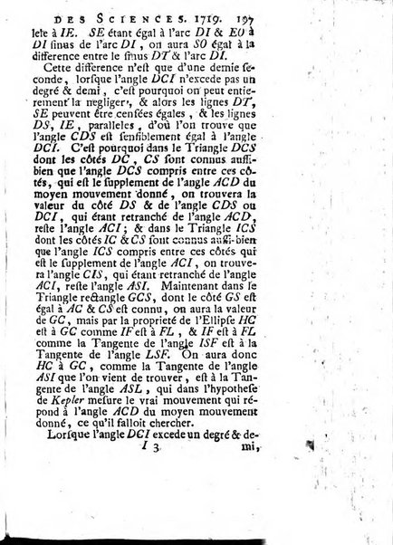 Histoire de l'Académie royale des sciences avec les Mémoires de mathematique & de physique, pour la même année, tires des registres de cette Académie.