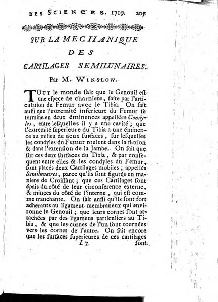 Histoire de l'Académie royale des sciences avec les Mémoires de mathematique & de physique, pour la même année, tires des registres de cette Académie.