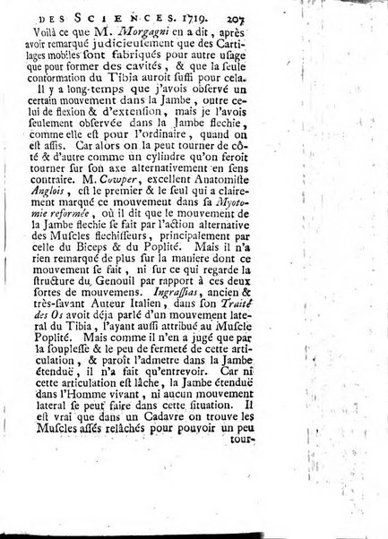 Histoire de l'Académie royale des sciences avec les Mémoires de mathematique & de physique, pour la même année, tires des registres de cette Académie.