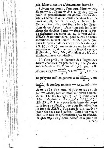 Histoire de l'Académie royale des sciences avec les Mémoires de mathematique & de physique, pour la même année, tires des registres de cette Académie.