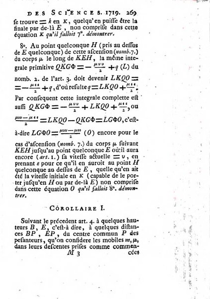 Histoire de l'Académie royale des sciences avec les Mémoires de mathematique & de physique, pour la même année, tires des registres de cette Académie.