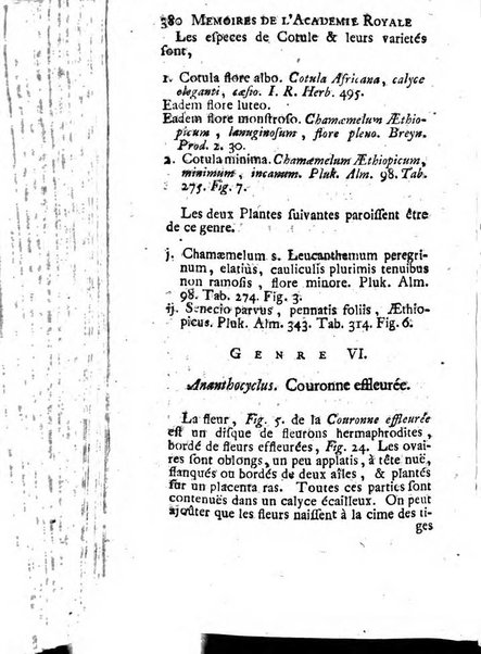 Histoire de l'Académie royale des sciences avec les Mémoires de mathematique & de physique, pour la même année, tires des registres de cette Académie.