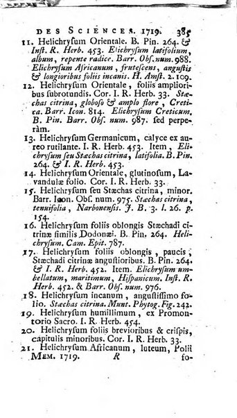 Histoire de l'Académie royale des sciences avec les Mémoires de mathematique & de physique, pour la même année, tires des registres de cette Académie.