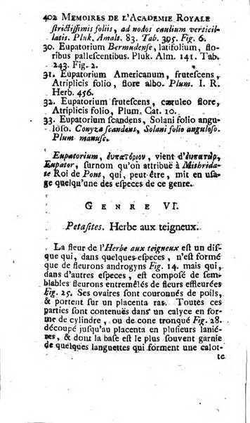 Histoire de l'Académie royale des sciences avec les Mémoires de mathematique & de physique, pour la même année, tires des registres de cette Académie.