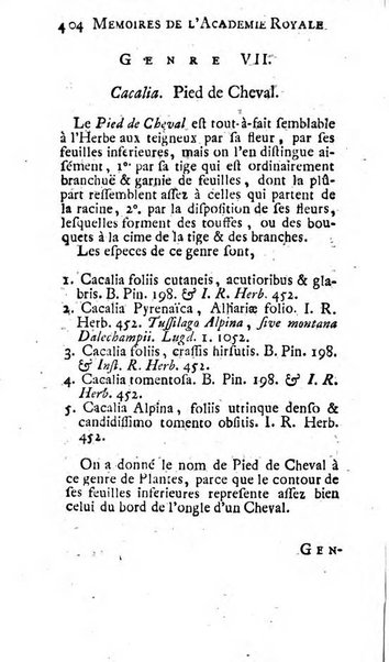 Histoire de l'Académie royale des sciences avec les Mémoires de mathematique & de physique, pour la même année, tires des registres de cette Académie.