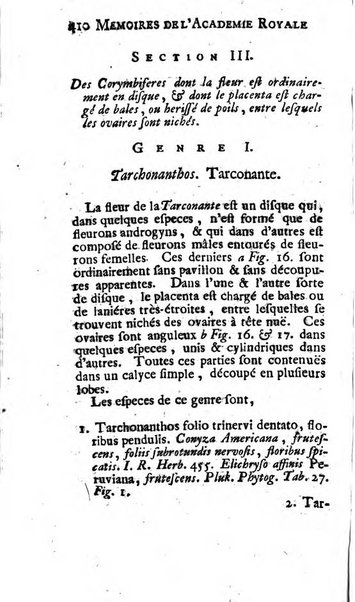 Histoire de l'Académie royale des sciences avec les Mémoires de mathematique & de physique, pour la même année, tires des registres de cette Académie.