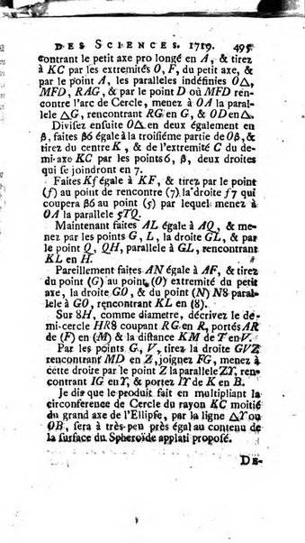 Histoire de l'Académie royale des sciences avec les Mémoires de mathematique & de physique, pour la même année, tires des registres de cette Académie.